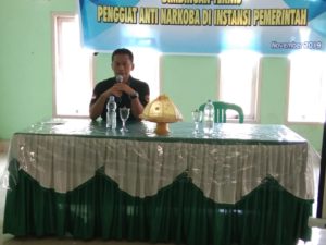 BIMBINGAN TEKNIS PENGGIAT ANTI NARKOBA DI INSTANSI PEMERIINTAH