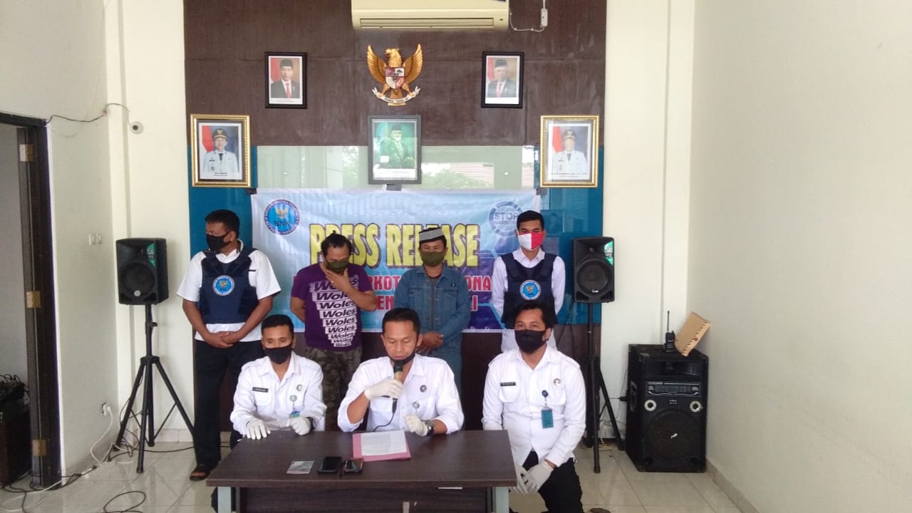 Press Release Oknum PNS Pemda Kab. Morowali yang Diduga memiliki Narkotika jenis Shabu